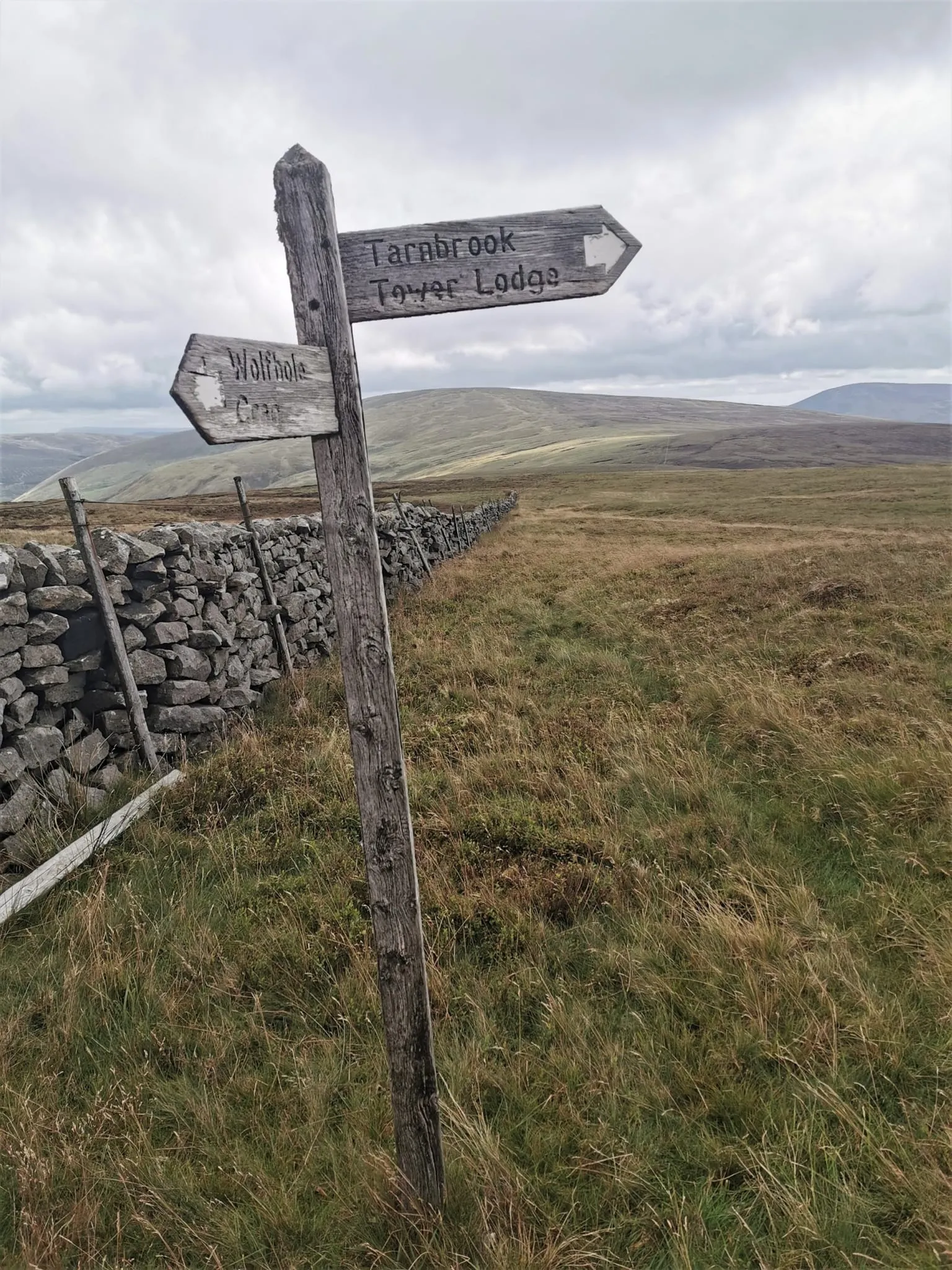 Millers House fingerpost sign